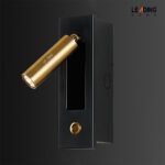 Wall Spot Light Metal Gold+Black 01-4226
