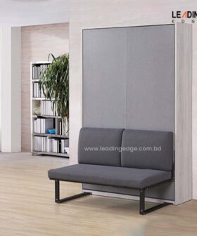 Vertical Wall Bed with Sofa Metal Frame 01-6002
