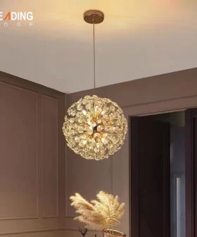 Chandelier Metal+Gold 01-5510