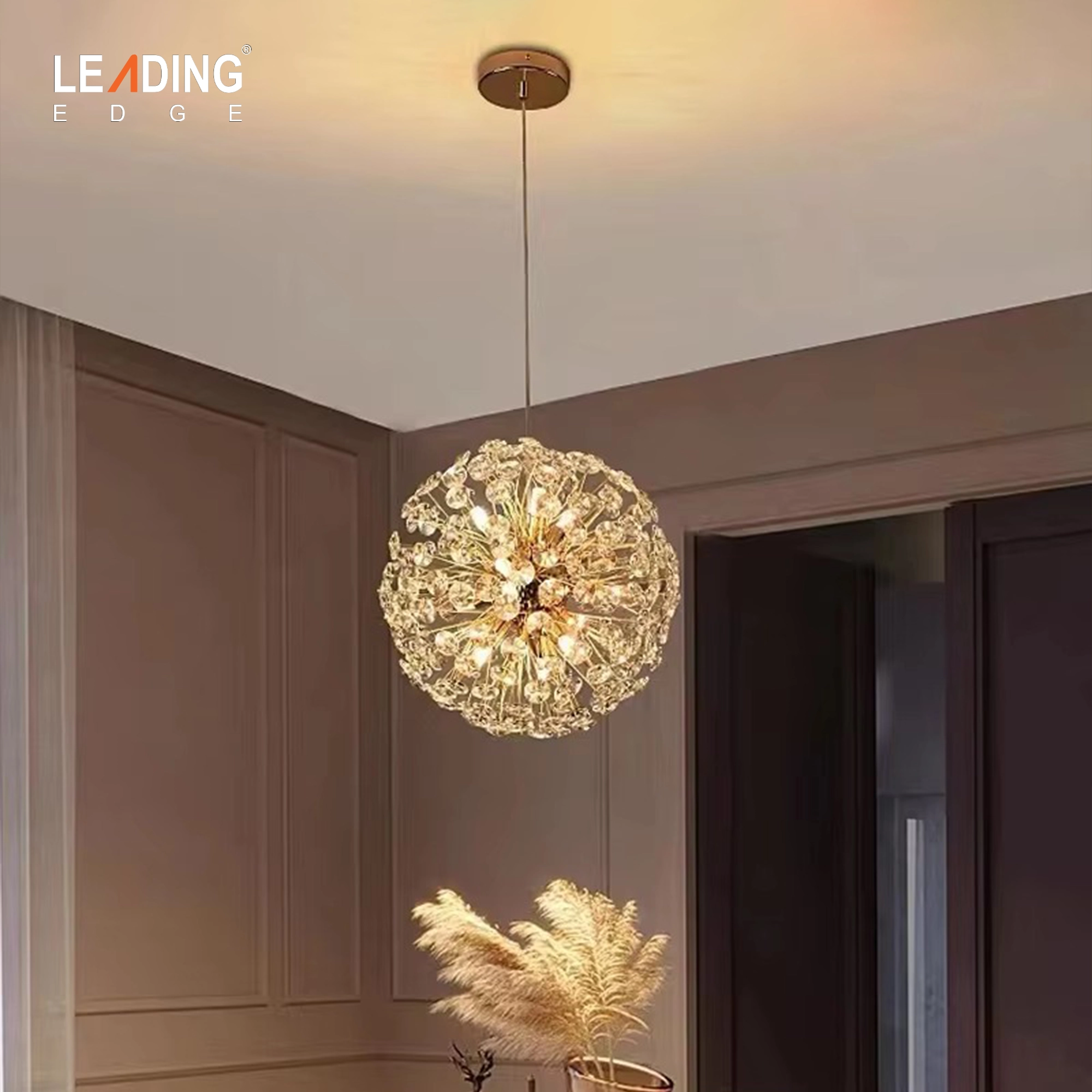 Chandelier Metal+Gold 01-5510