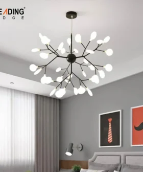 Chandelier D168-27/D600mm Metal+Acrylic Black 01-5516
