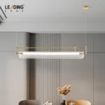 Chandelier Metal+Acrylic Bronze 01-5518