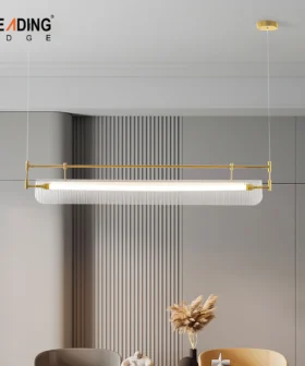 Chandelier Metal+Acrylic Bronze 01-5518
