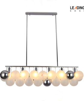 Chandelier R168-26L Metal Glass+Chrome 01-5519