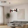 Chandelier R170-12 Ball White+Red+Black 01-5269