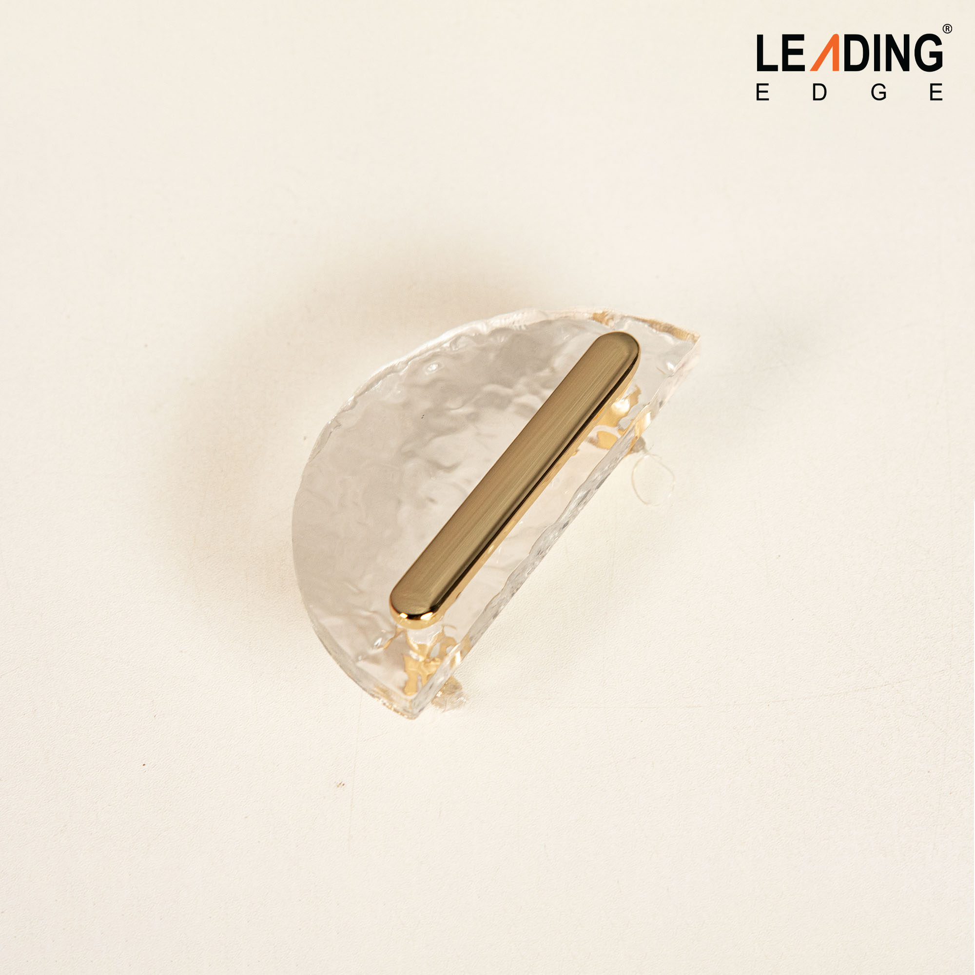 Furniture Handle Gold+Clear 01-2632