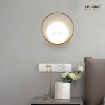 Wall Light Metal Bronze+White 01-4237