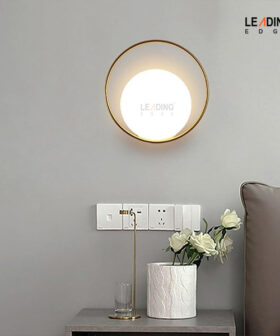 Wall Light Metal | Bronze+White | 01-4237