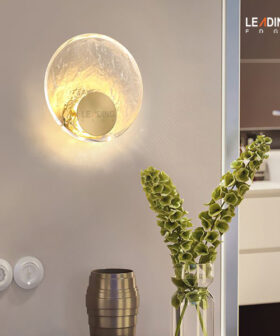 Wall Light Metal | Bronze+Clear | 01-4239