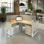 Rectangular Bar Workstation L-shape for 2 Person | 50-4794