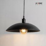 Ceiling Lamp Frisbee Black | 01-4922