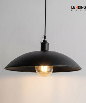 Ceiling Lamp Frisbee Black | 01-4922