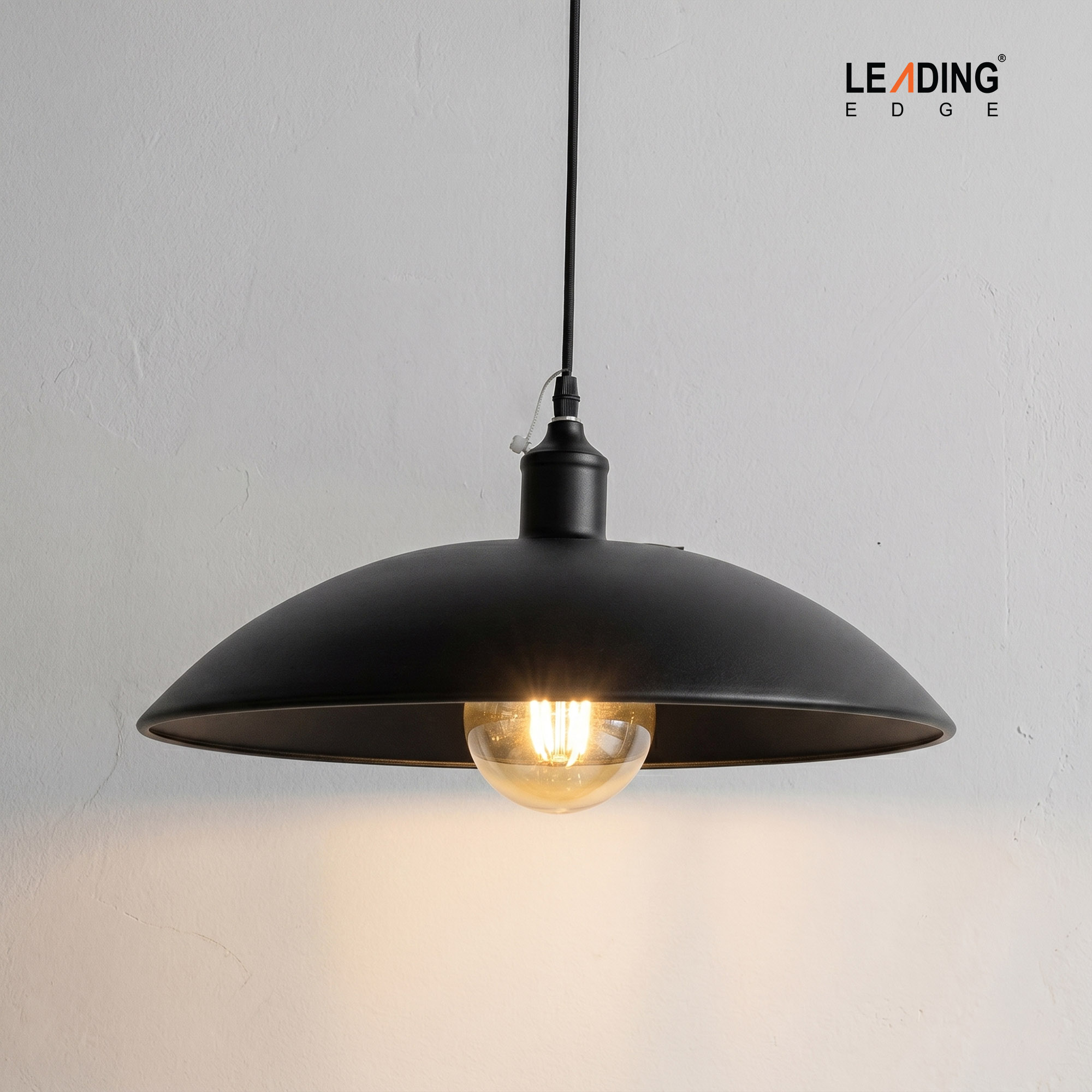 Ceiling Lamp Frisbee Black | 01-4922