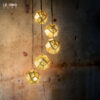 Hanging Light Ball Golden | 01-5018