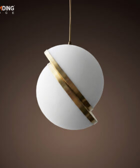 Hanging Ball Light Shade Gold | 01-5034