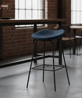 Bar Stool Metal Base+Fabric with Turner 50-5108