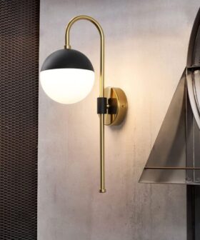 Wall Light Black+Gold 01-4220