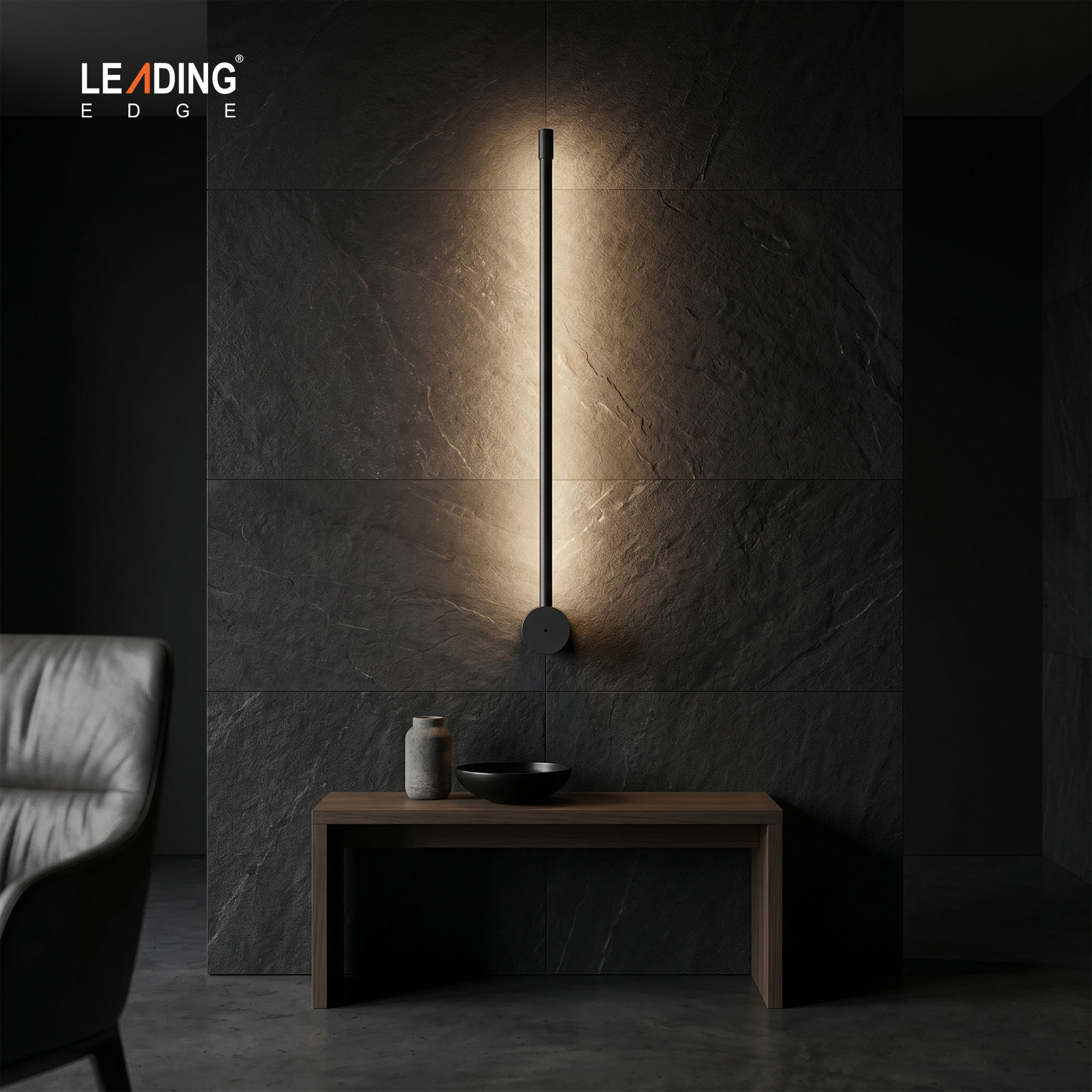Wall Light Black & Gold 01-4208