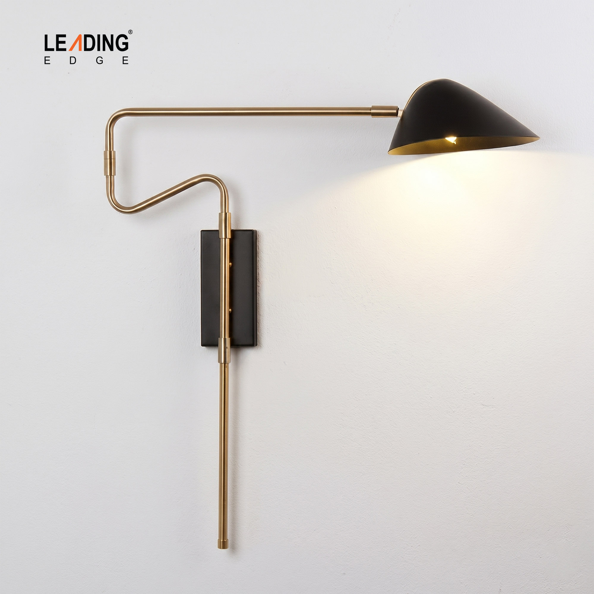 Wall Lamp Brass & Gold 01-4809