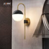 Wall Light Black+Gold 01-4220