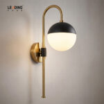 Wall Light Black+Gold 01-4220