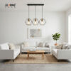 Hanging Light Metal Black+Gold 01-5091