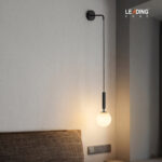 Wall Light Metal Ball+Black 01-4217
