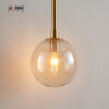 Wall Light Metal+Glass/Gold 01-4222