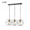 Hanging Light Metal Black+Gold 01-5091