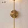 Wall Light Metal+Glass/Gold 01-4222