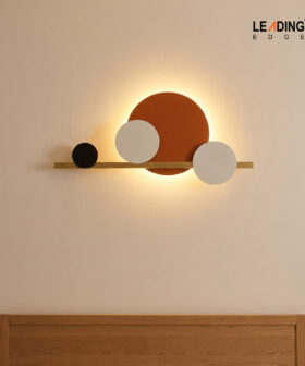 Wall Light Metal Orange+Black+White 01-4234