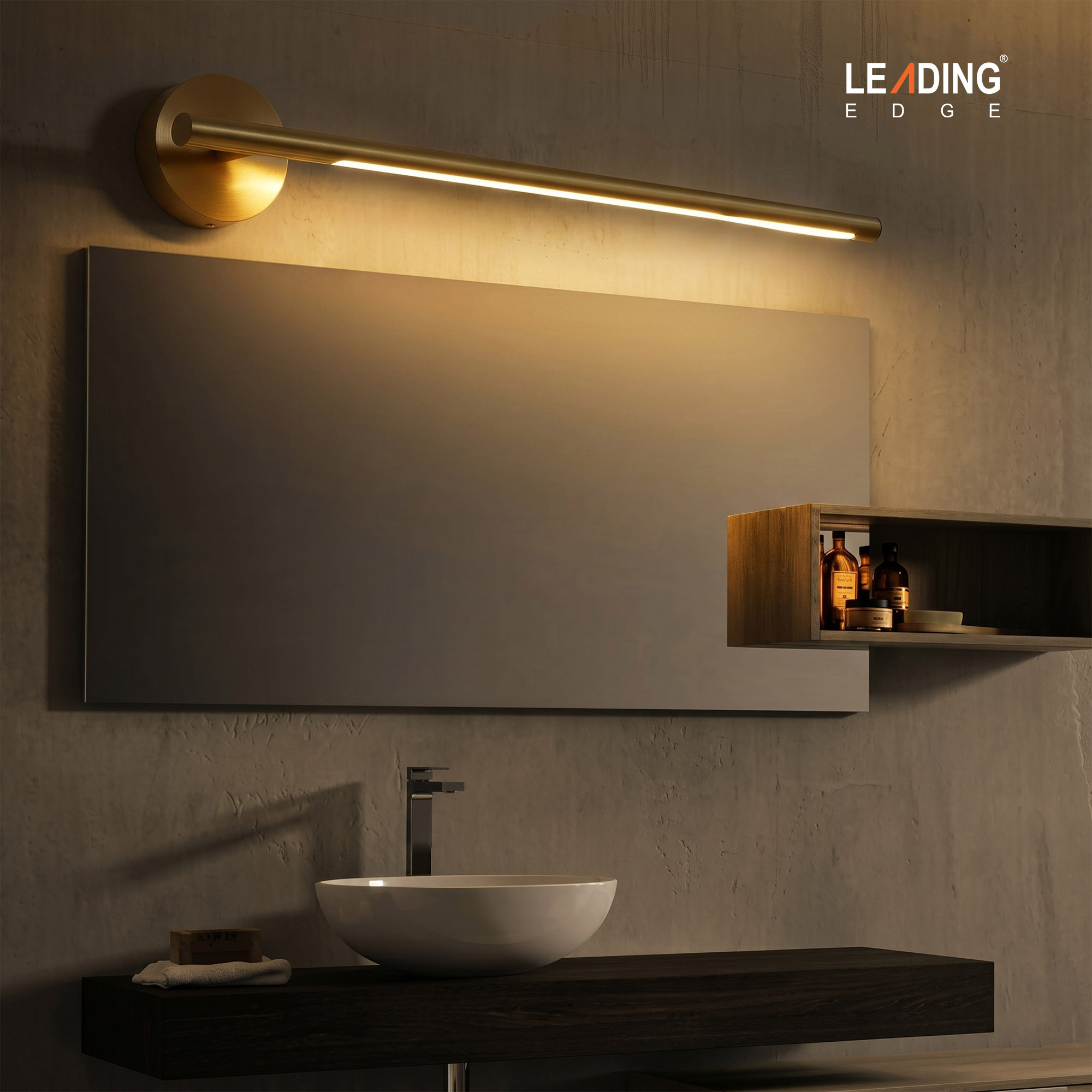 Wall Light Metal Led Gold 01-4213