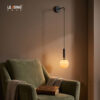 Wall Light Metal Ball+Black 01-4217