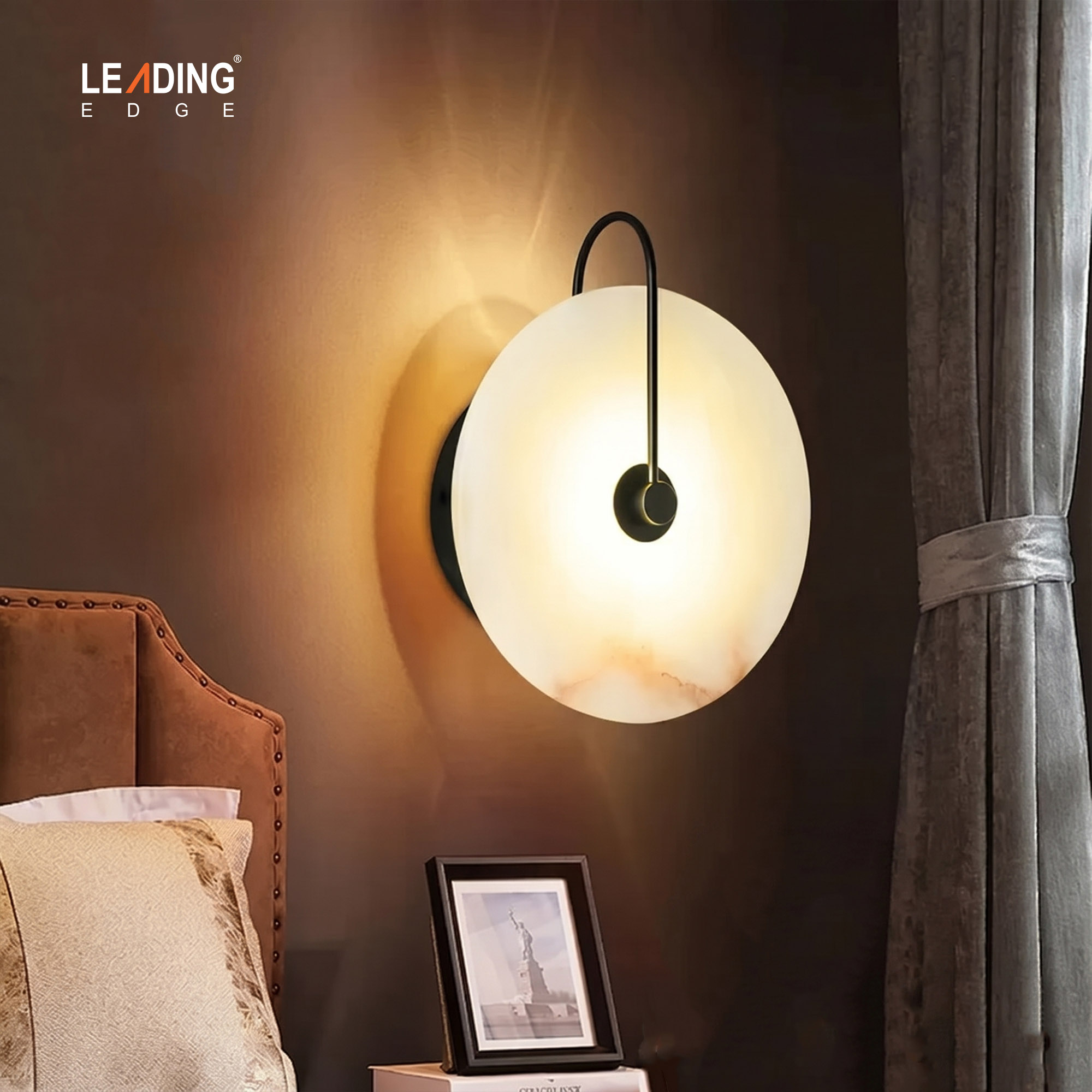 Wall Light Metal Black+White 01-4230