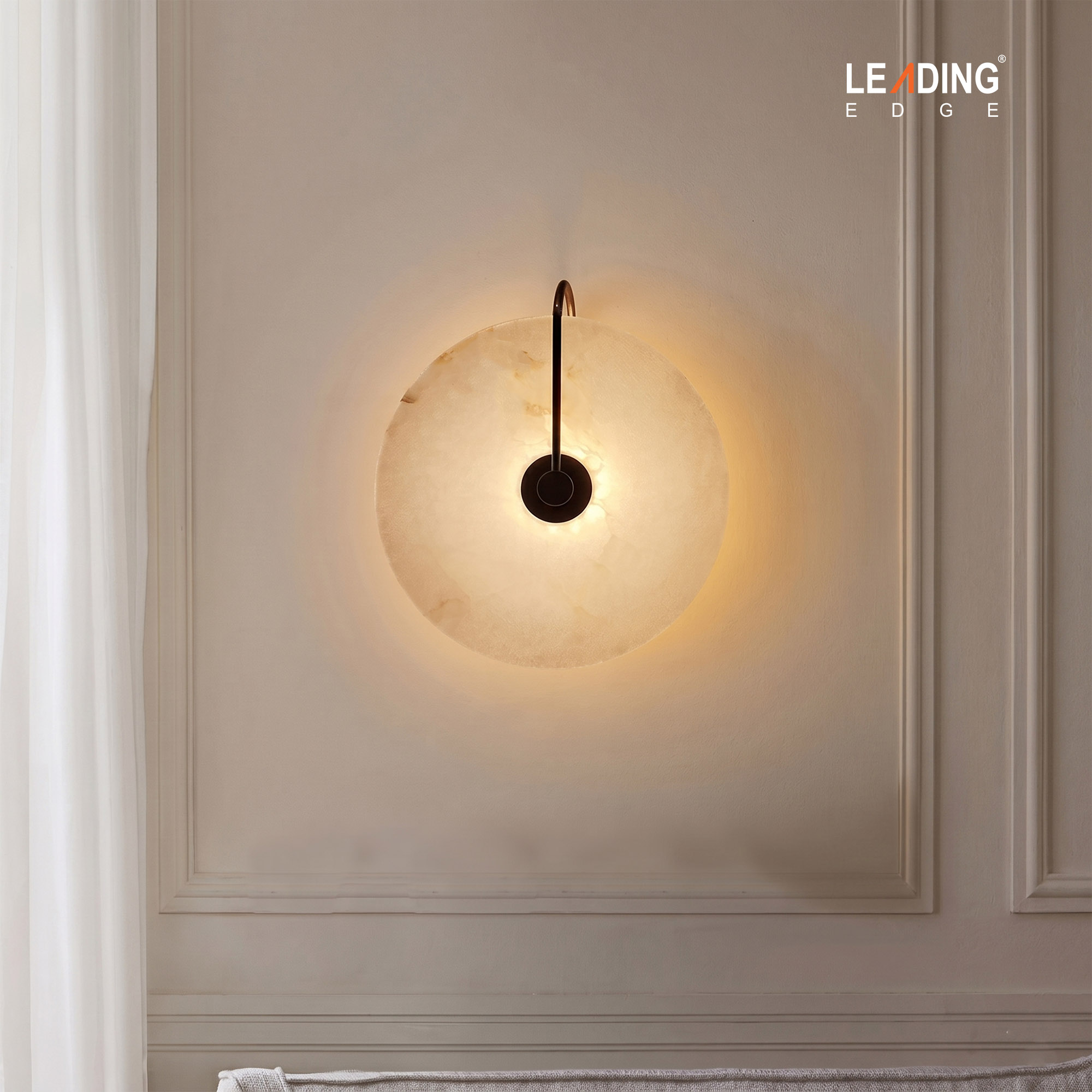Wall Light Metal Black+White 01-4230