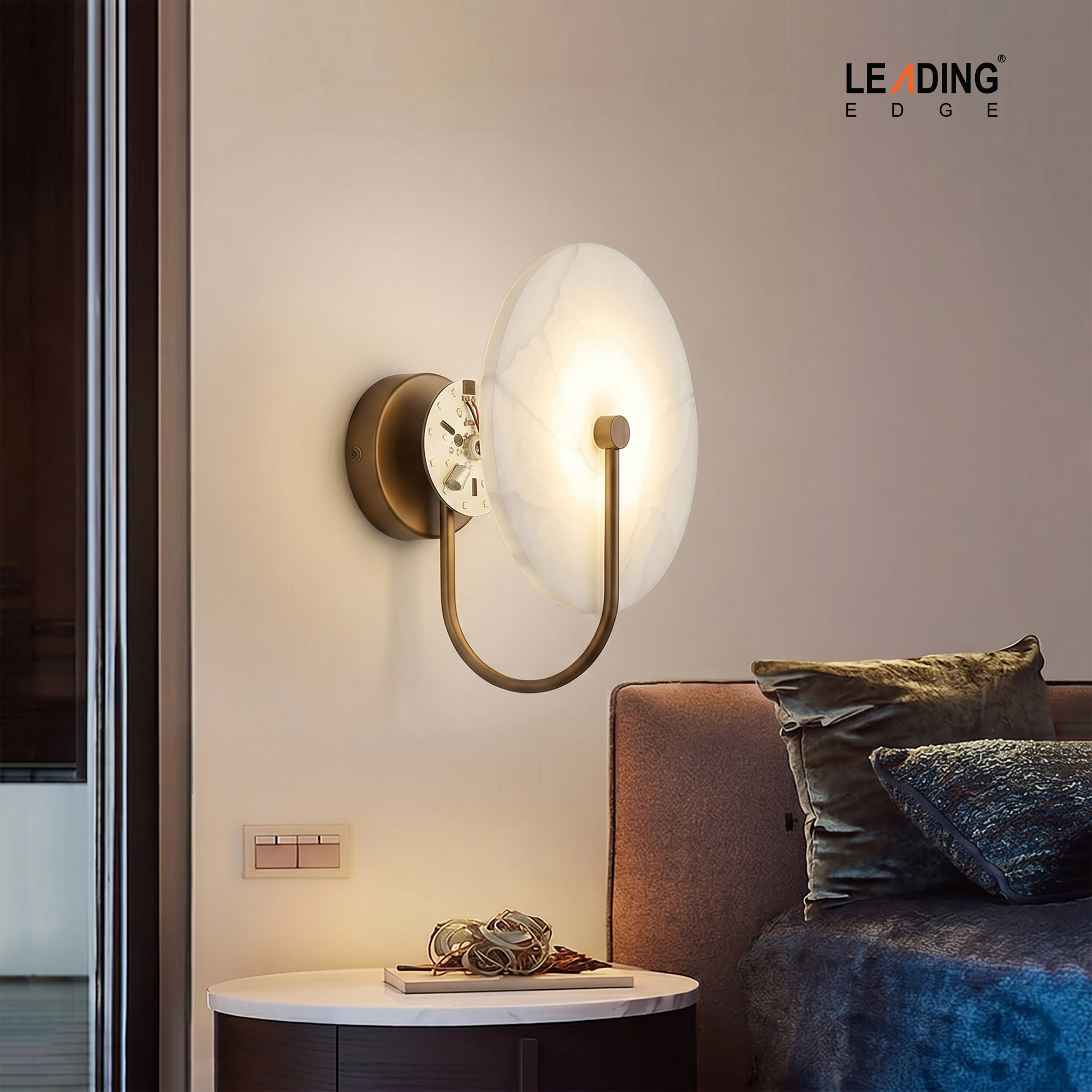 Wall Light Metal Black+White 01-4230
