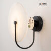 Wall Light Metal Black+White 01-4230
