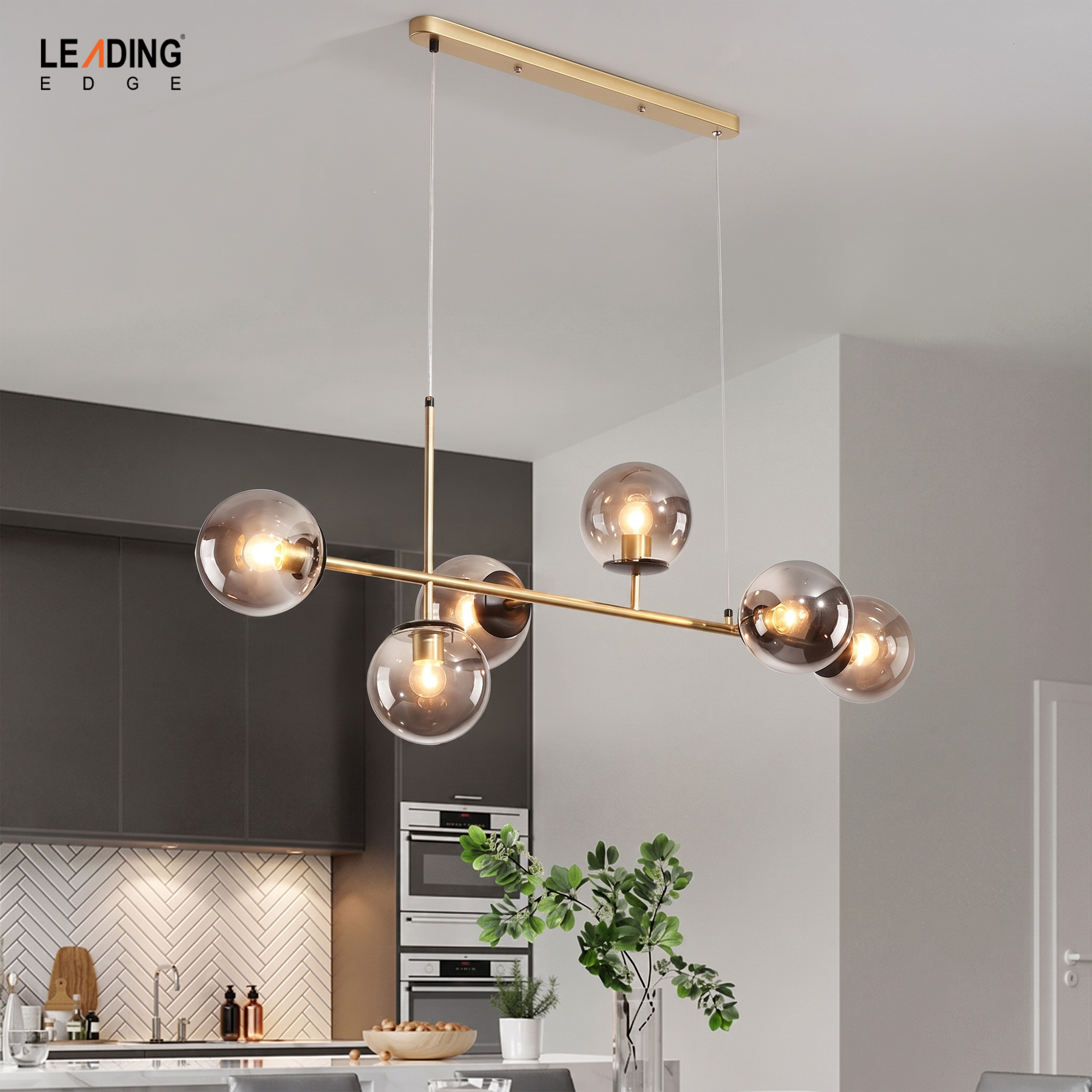 1 Chandelier DY6090-6 Ball Bronze | 01- 4939