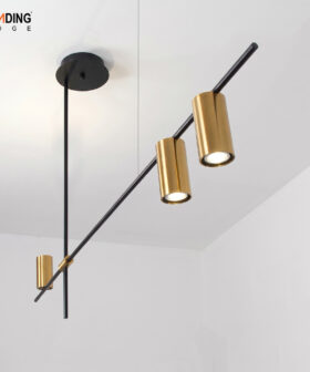 Chandelier D298-3 Black+Matt Gold | 01-5044