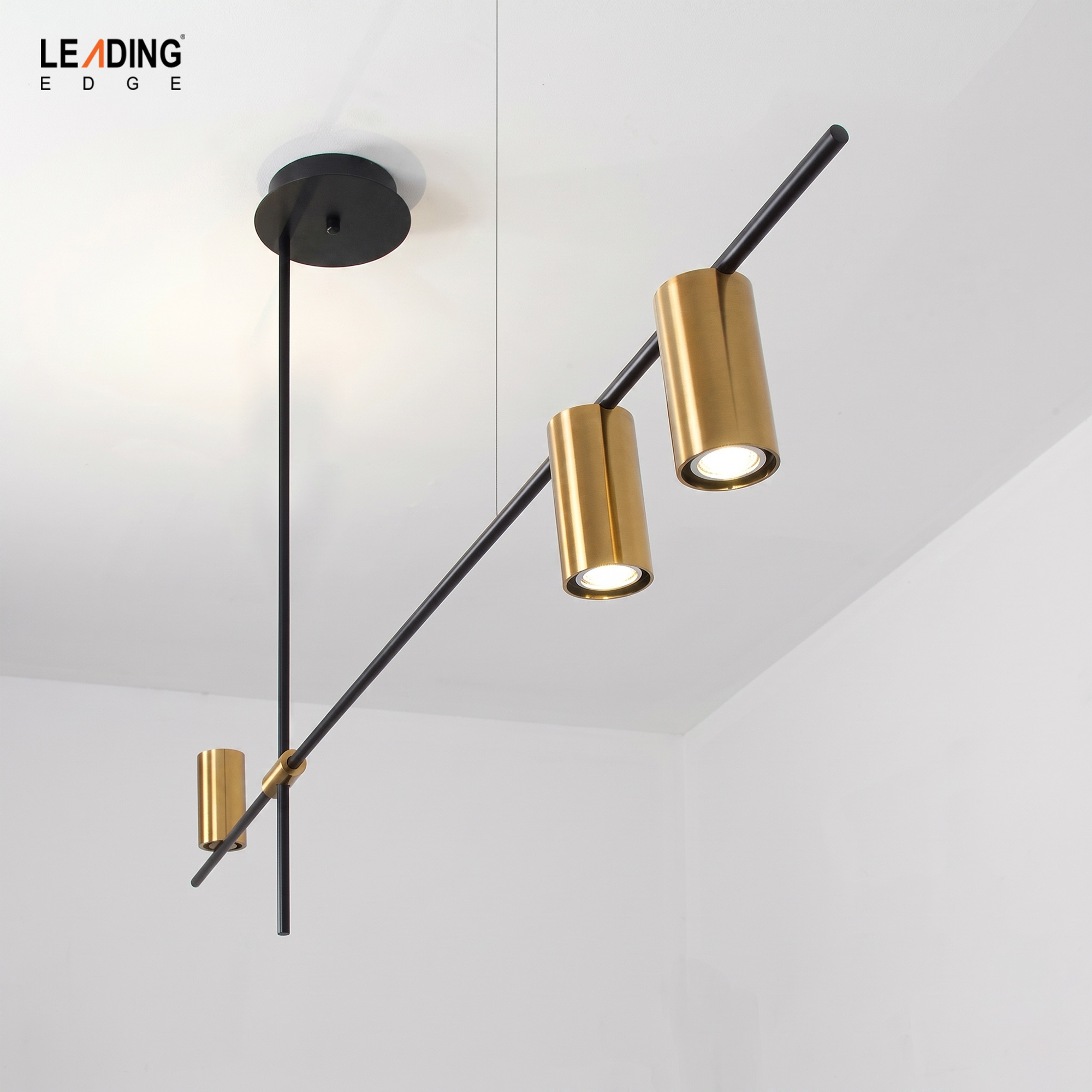 Chandelier D298-3 Black+Matt Gold | 01-5044
