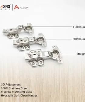 Hings Albion Full SS/6 Screw | 01-3523