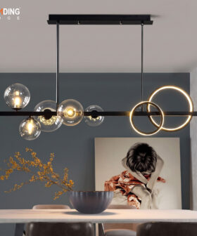Chandelier Metal With Black | 01-5234