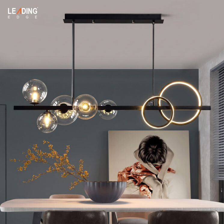 Chandelier Metal With Black | 01-5234
