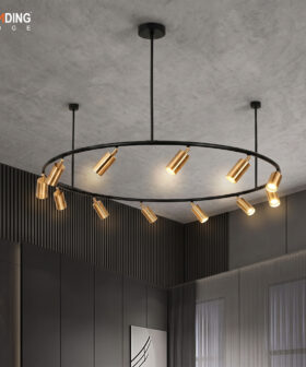 Chandelier Black+Bronze | 01-5250