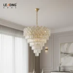 Chandelier Metal+Gold 01-5524