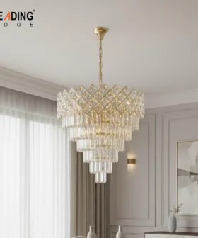 Chandelier Metal+Gold 01-5524