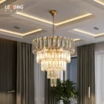 Chandelier Metal+Gold 01-5525