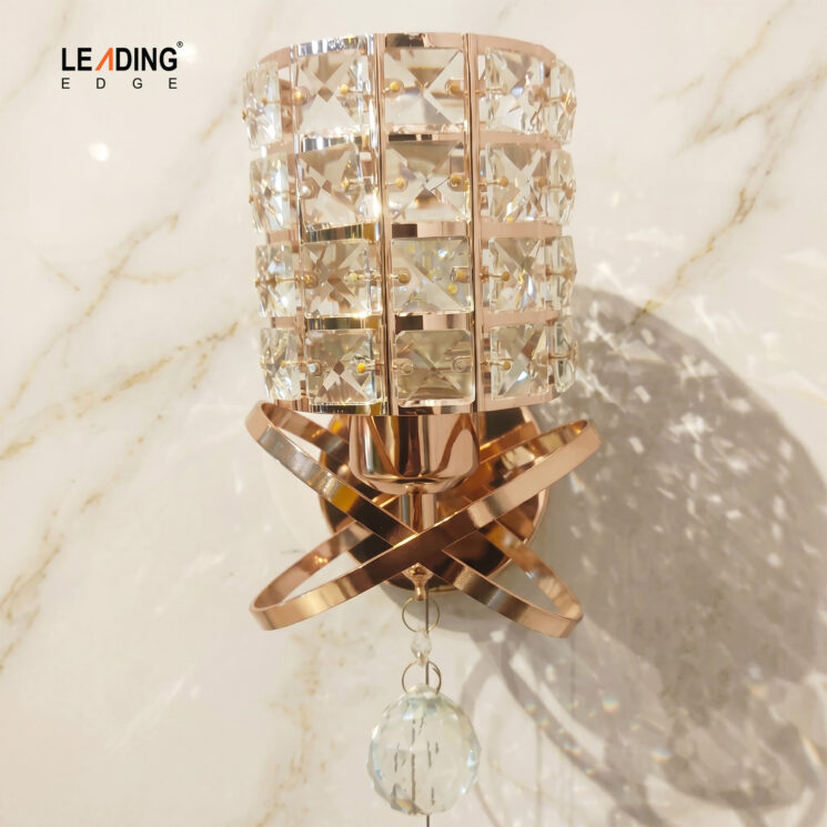 Wall Light | Crystal+Gold | 01-4243