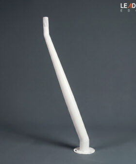 Table Leg Single Black / White 01-4724