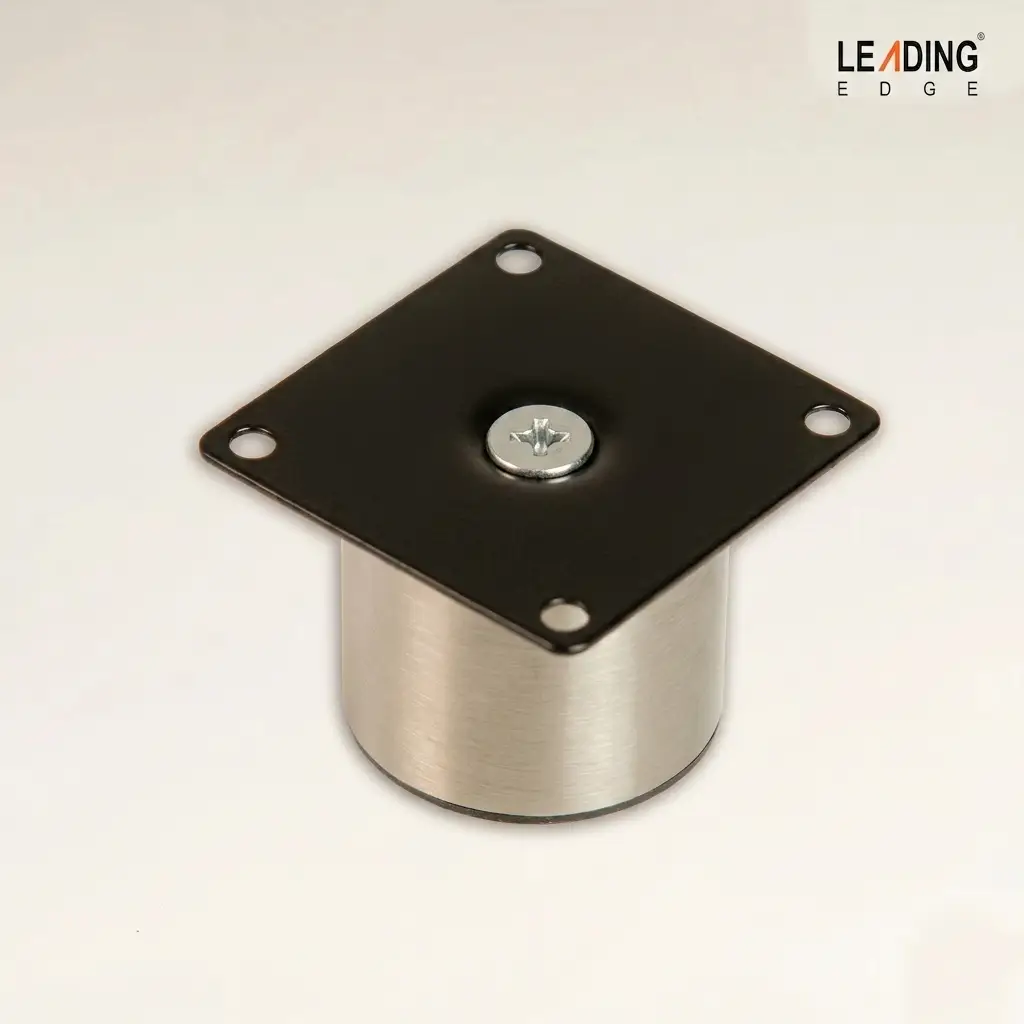 Sofa Leg 50mm/80mm Gun Black 01-0173